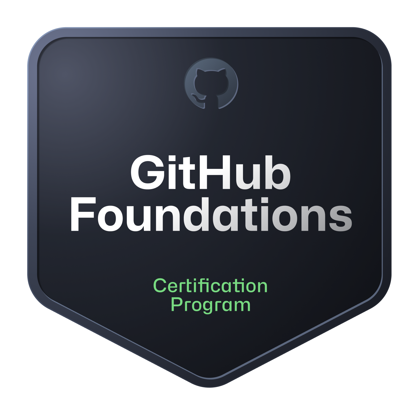 Badge GitHub Foundations